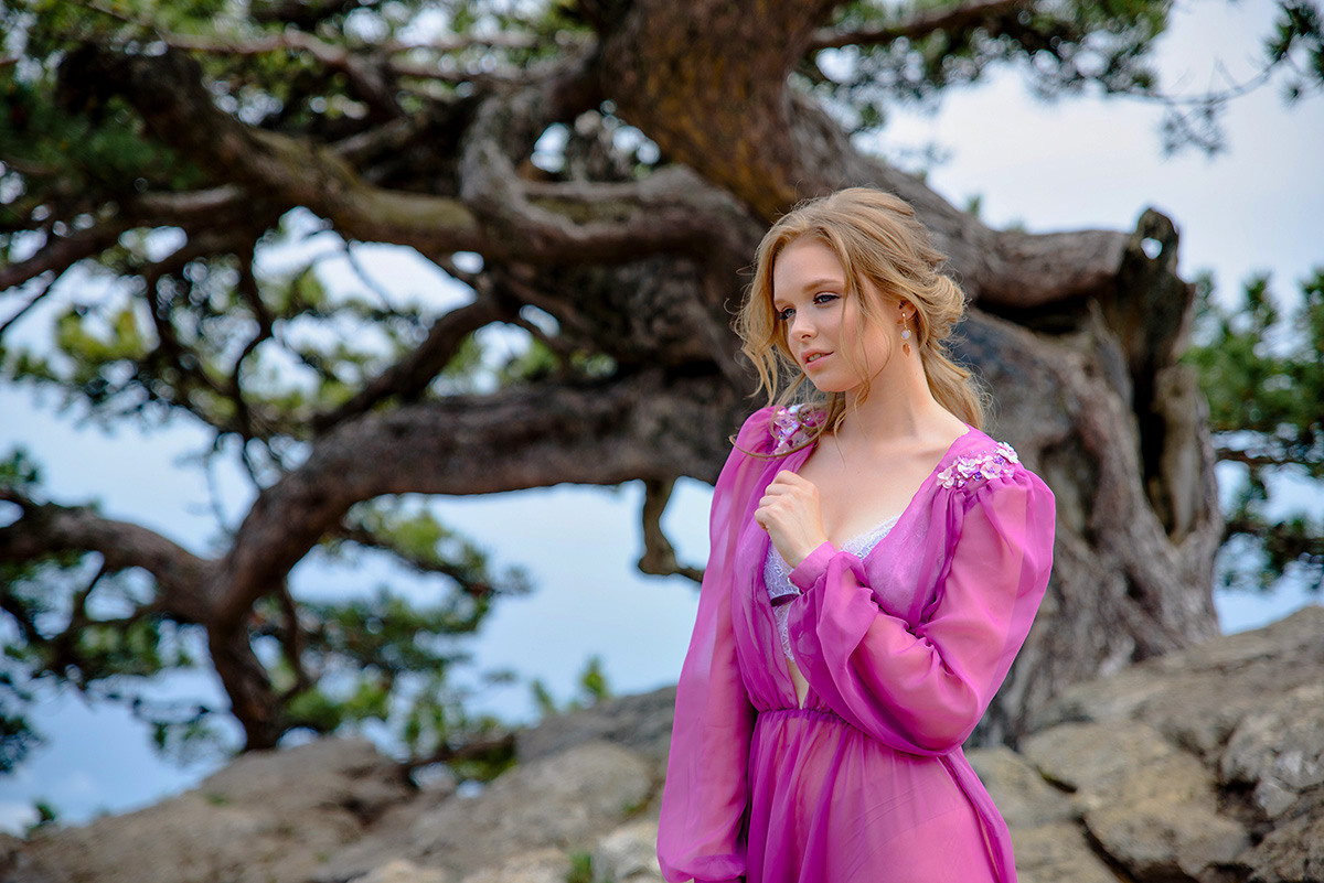 Фотосъемка свадьбы в горах Ай-Петри. Свадебный и семейный фотограф в Москве Светлана Зоткина