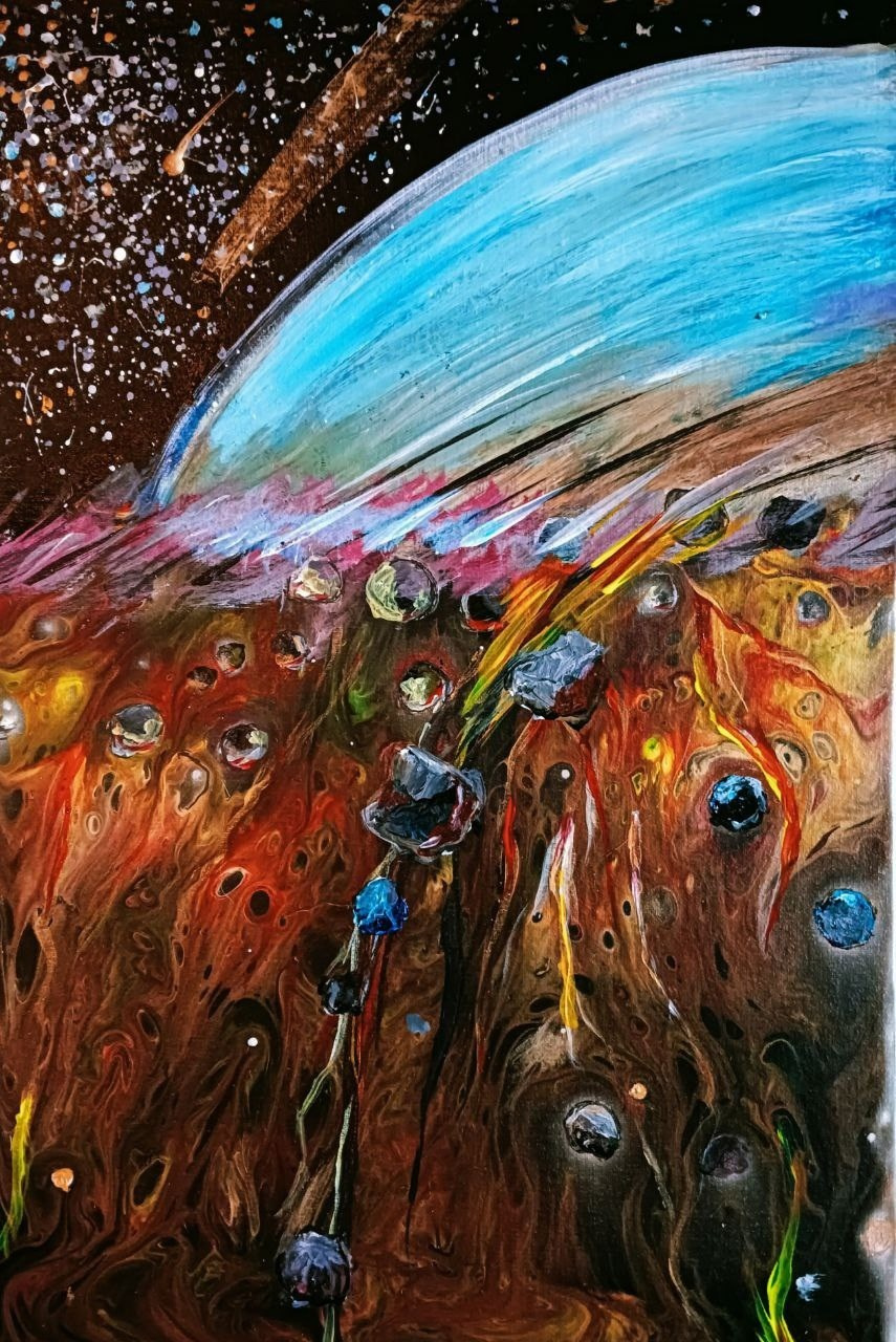 Картины и иллюстрации. May the numbers guide us