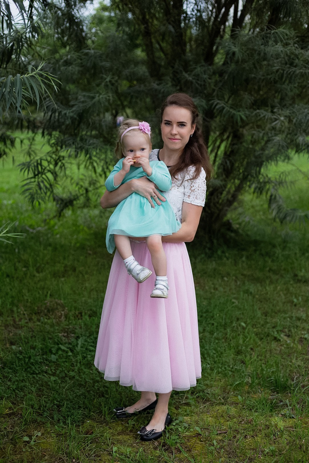 Алена и дочка Лиза. Семейный фотограф в Москве и МО Варвара Шаранова