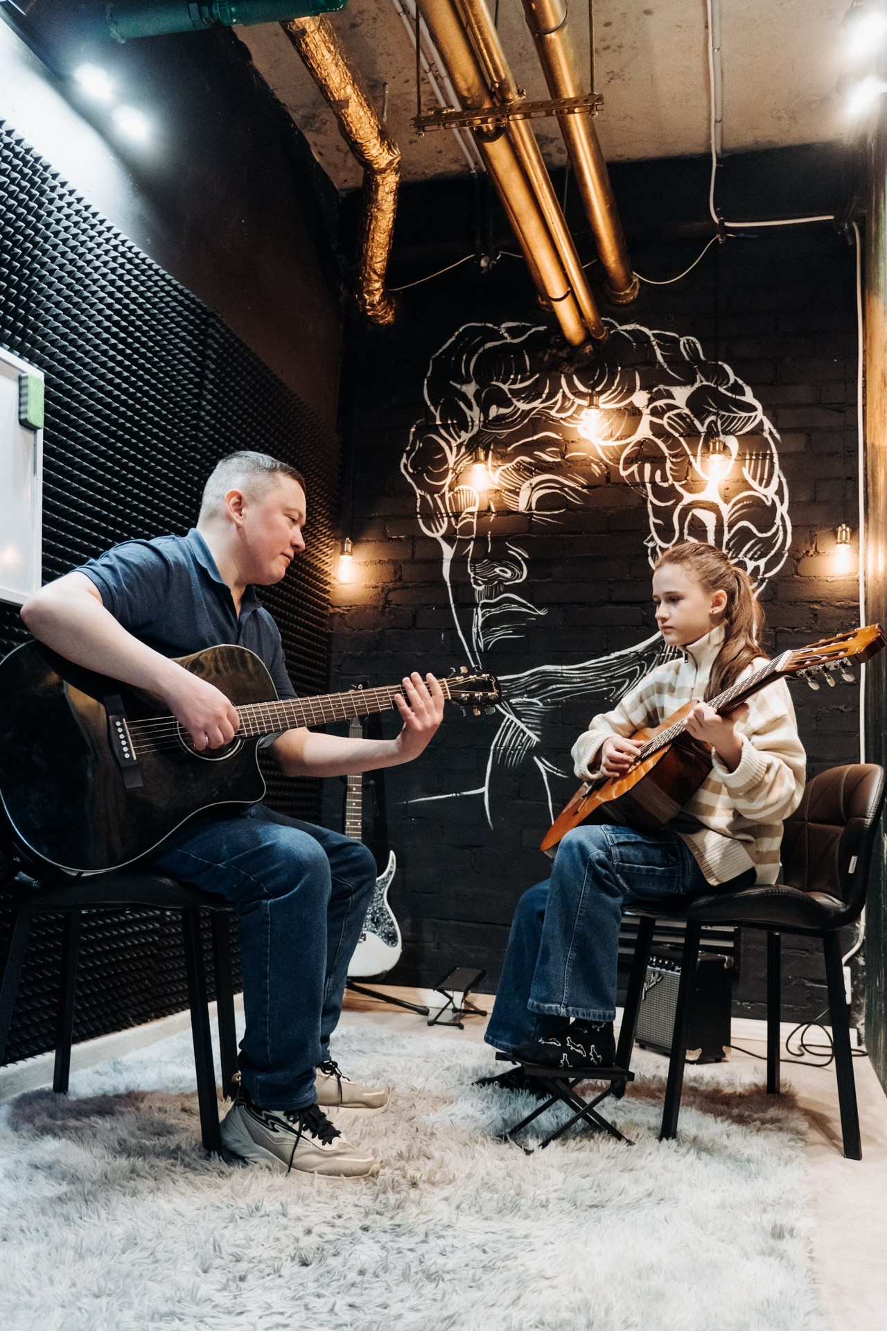 Музыкальяная студия | Интерьер. Репортажный фотограф Санкт-Петербург