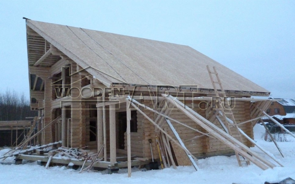 «Парус» 255 кв. м. Проекты деревянных домов