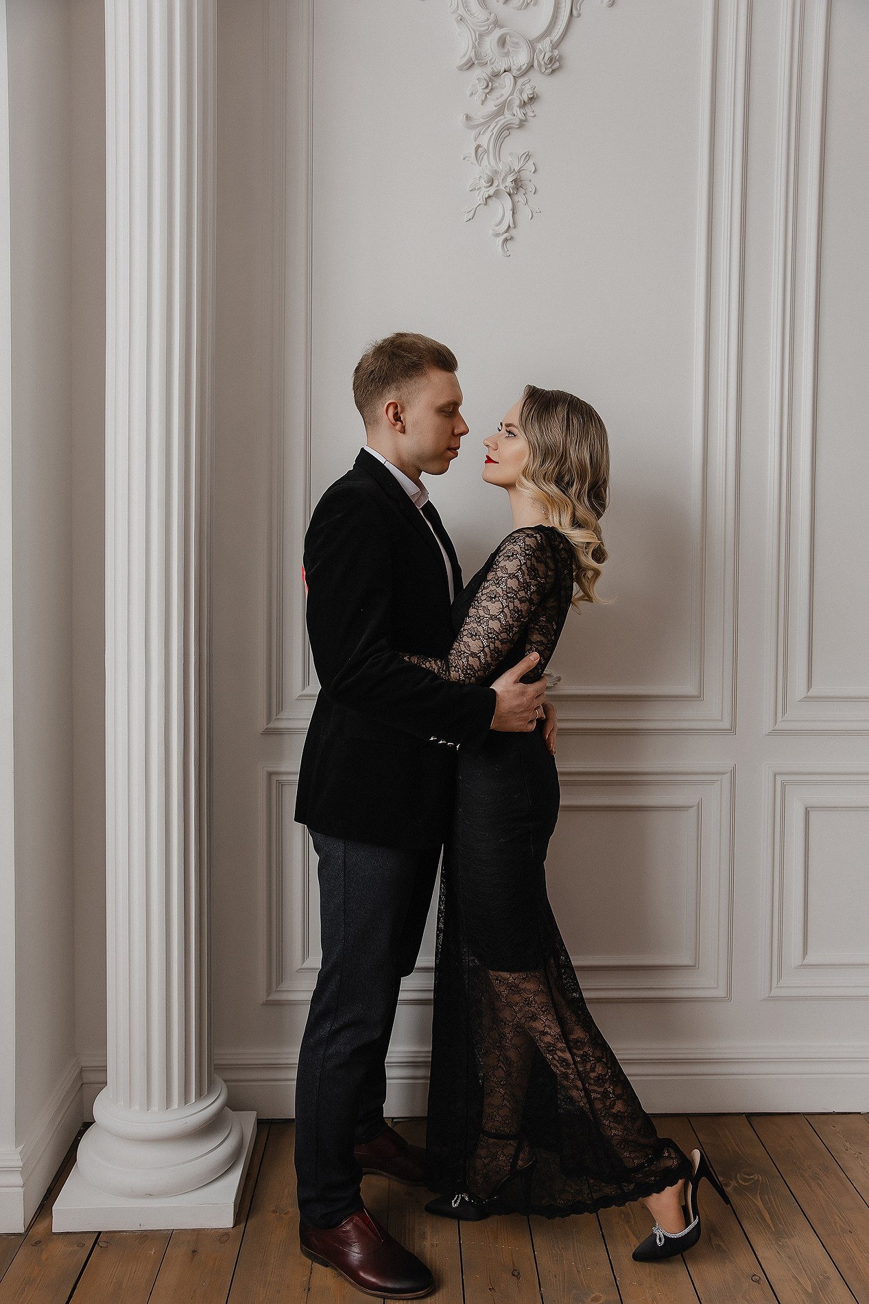 Love story в студии. Фотограф Олеся Жомер