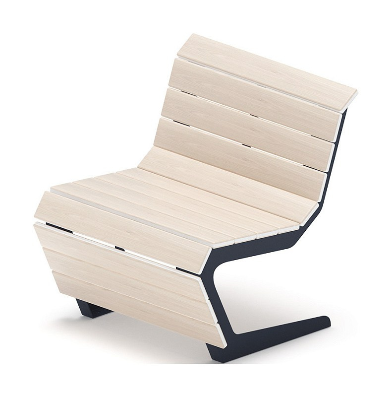 Скамья - МФ 42.02.02-11 (Беленый дуб) Д:780 (под анкера) Габариты (ШхДхВ): 780x780x845 мм Зона безопасности, мм: 1780х1780