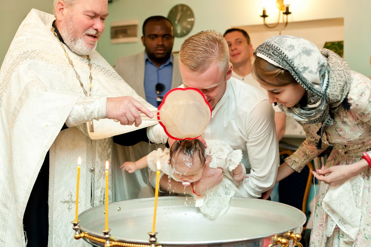 Крещение Свято-Троицкий Храм. г. Всеволожск. Фотограф на крещение в Санкт Петербурге