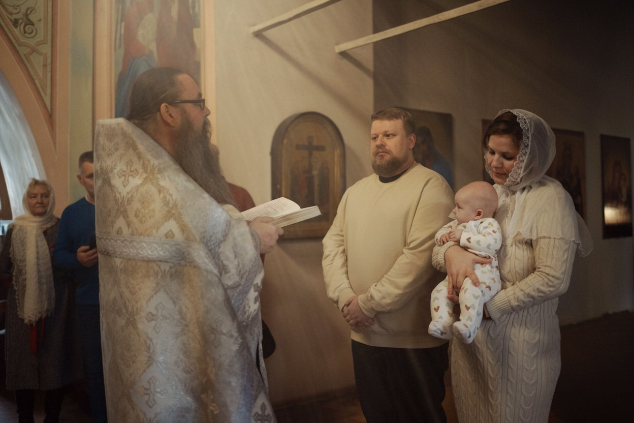 Крещение. Фотограф в Климовске, Подольске, Чехове и Москве Ирина Любочкина