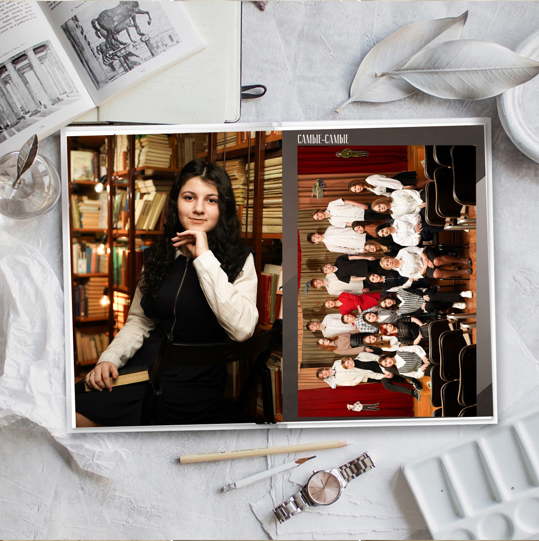 Дизайн старшие классы. Школьная фотография Поповы