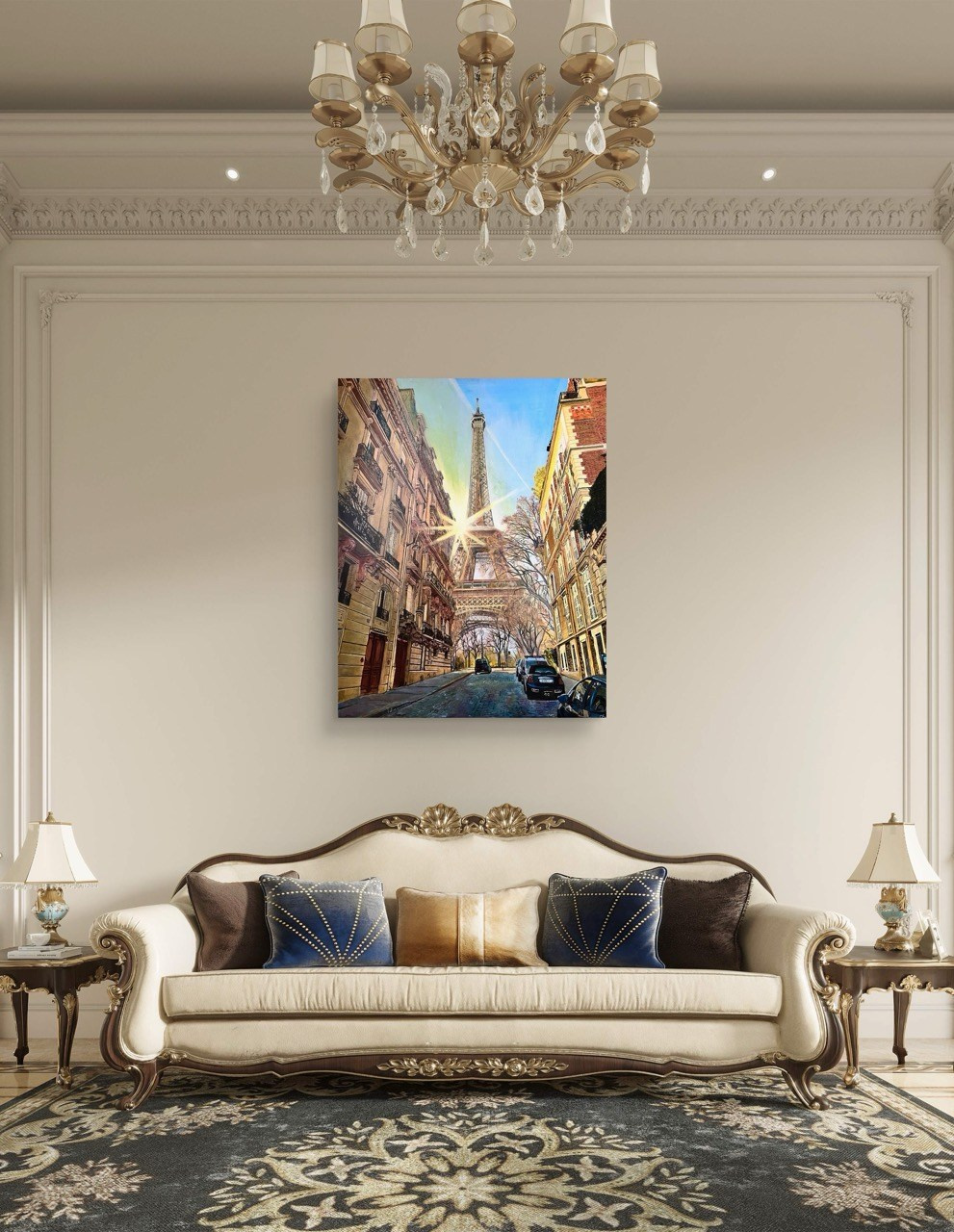 Серия «Города — великие творения рук человеческих». Картины пейзаж