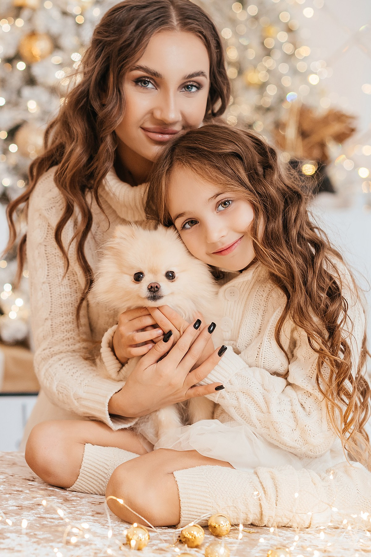 Новогодняя сьемка. Фотограф Анна Качан