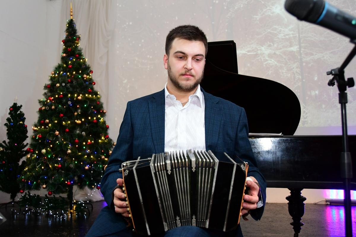 Глеб Шипилов-Бьяги. Бандонеон, аргентинское танго и песни на языке оригинала. Концерт в Доме Шрёдера