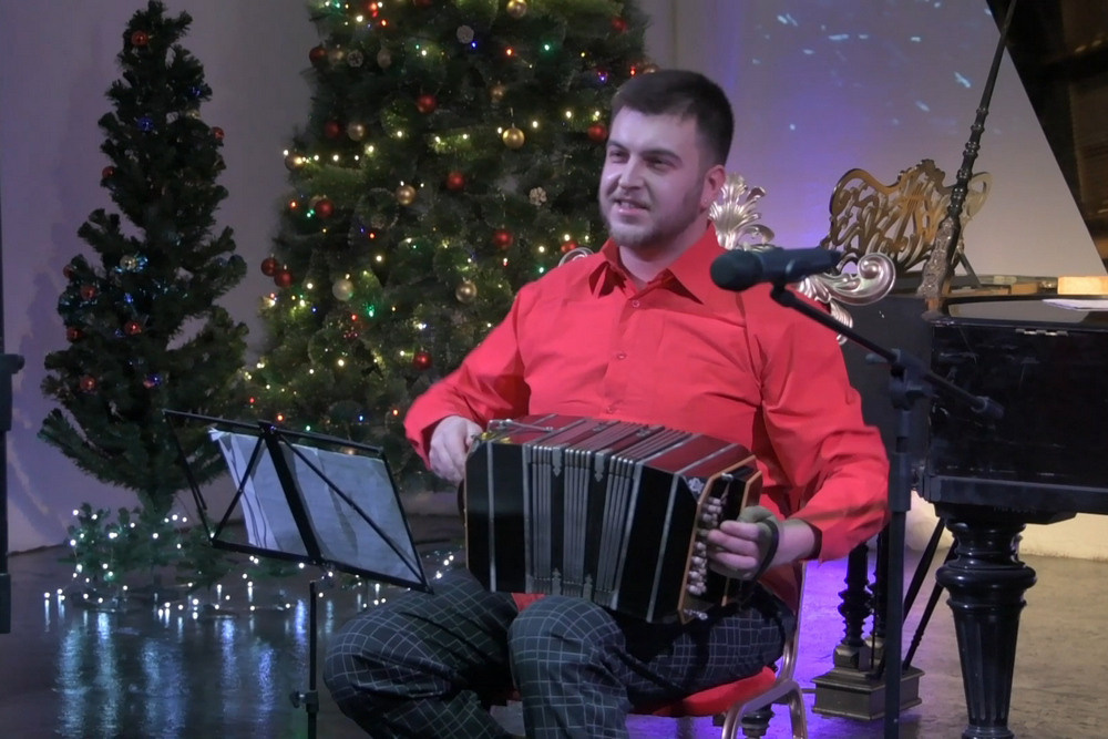 Глеб Шипилов-Бьяги. Бандонеон, аргентинское танго и песни на языке оригинала. Концерт в Доме Шрёдера