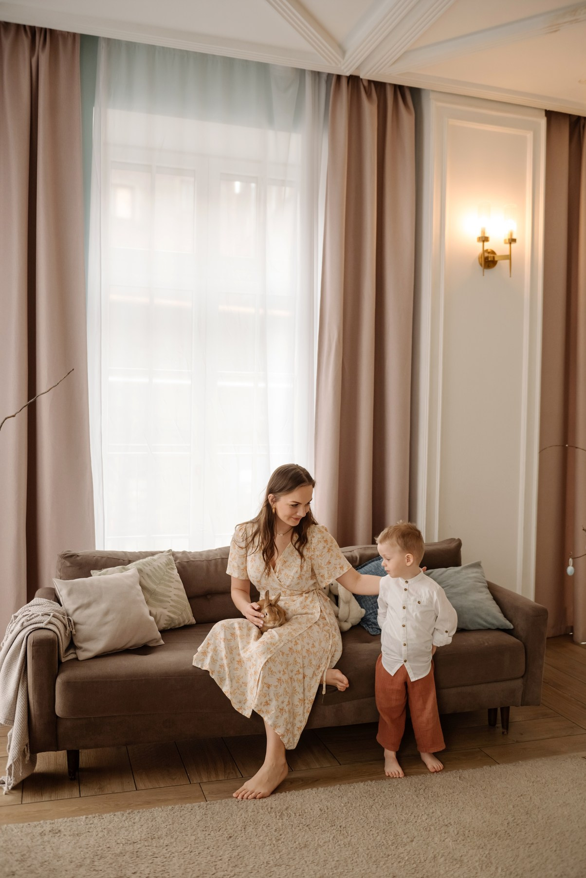 Семейная. Пасха с цыплятами. Свадебный и сеейный фотограф в Санкт-Петербурге Елена Худякова