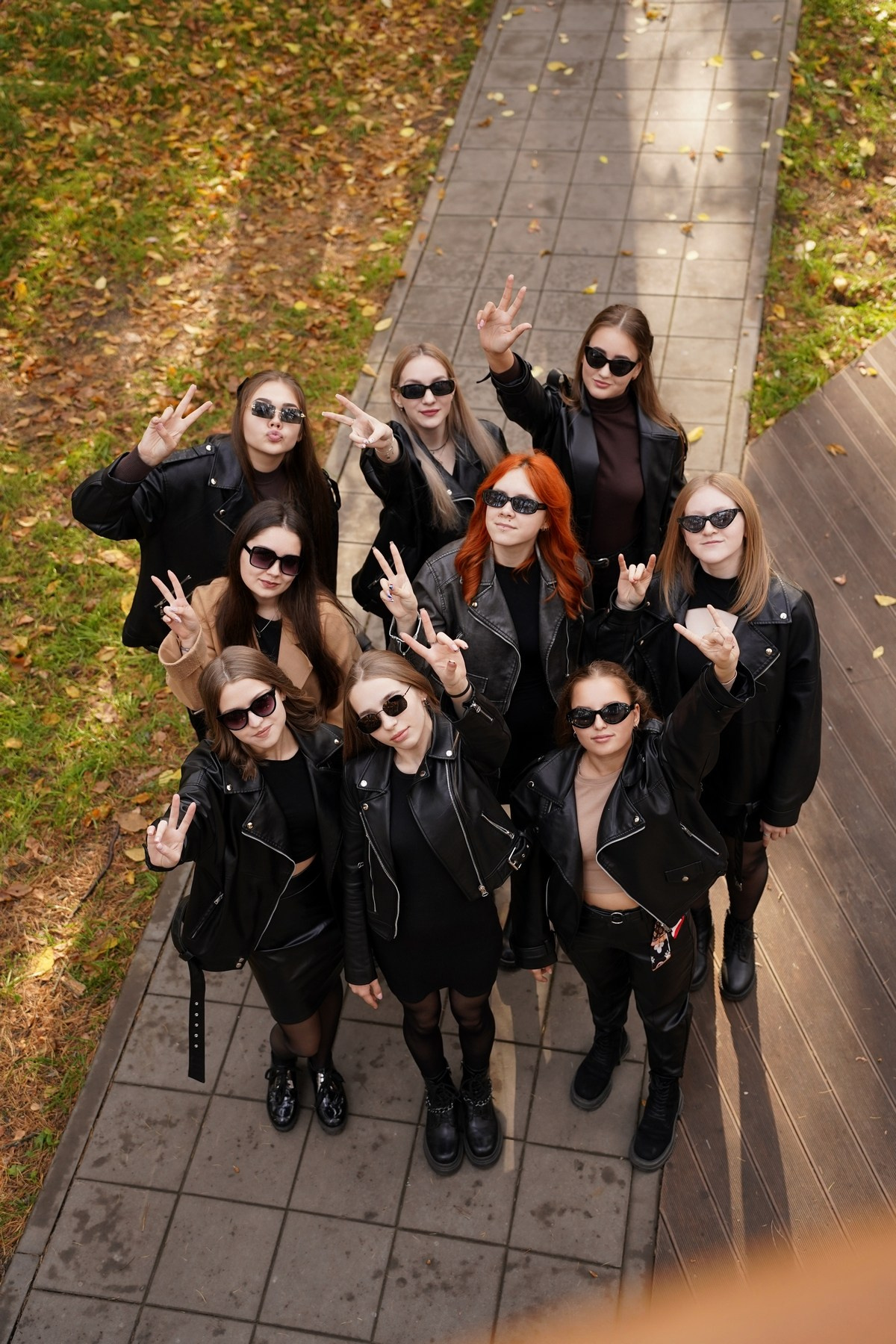 осенняя фотосессия для выпускного альбома красноярск, дивногорский медицинский техникум