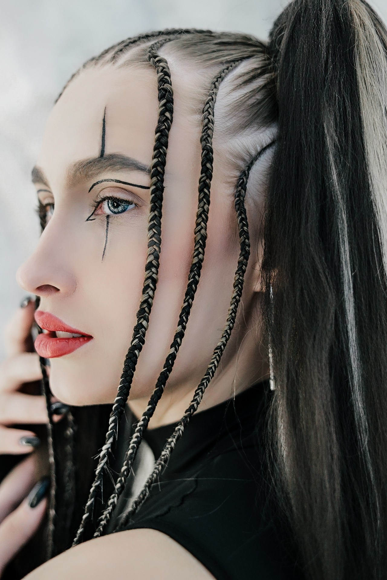 Фотосессия с катаной для Анны Вернер. Профессиональный фотограф Максим Романов в городе Хабаровске