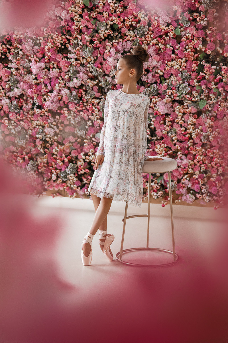 фотосессия с цветами