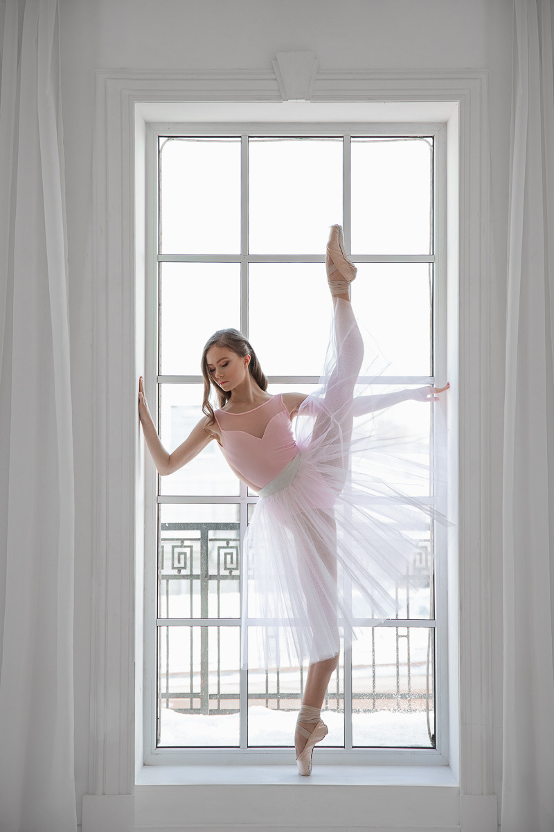 светлые балетные фотографии