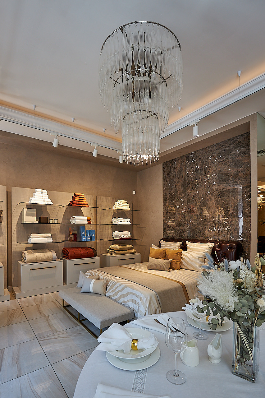 FRETTE — Бутик итальянского бренда текстиля и товаров для дома. Photographer — Maks Kudashkin