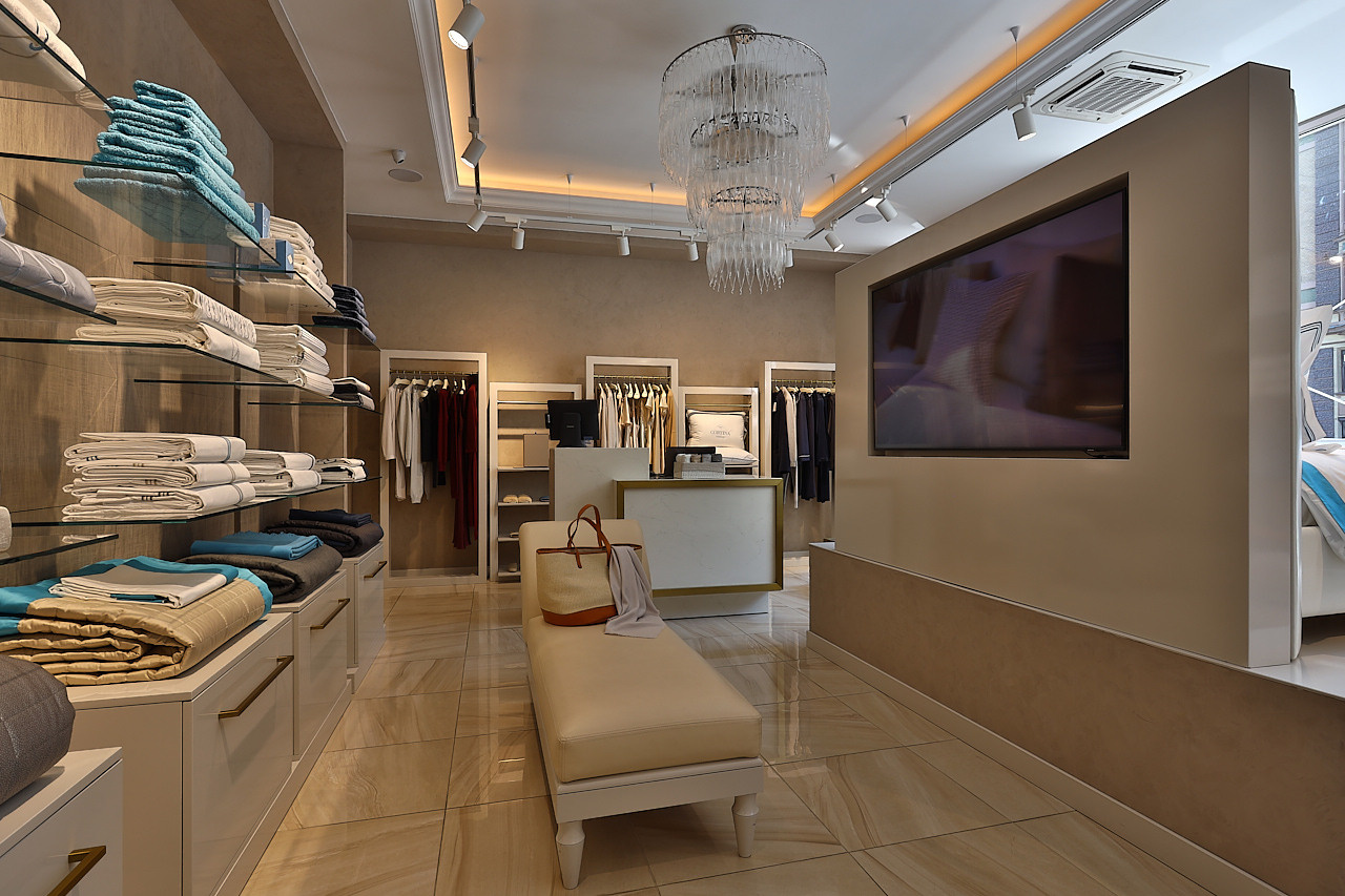 FRETTE — Бутик итальянского бренда текстиля и товаров для дома. Photographer — Maks Kudashkin