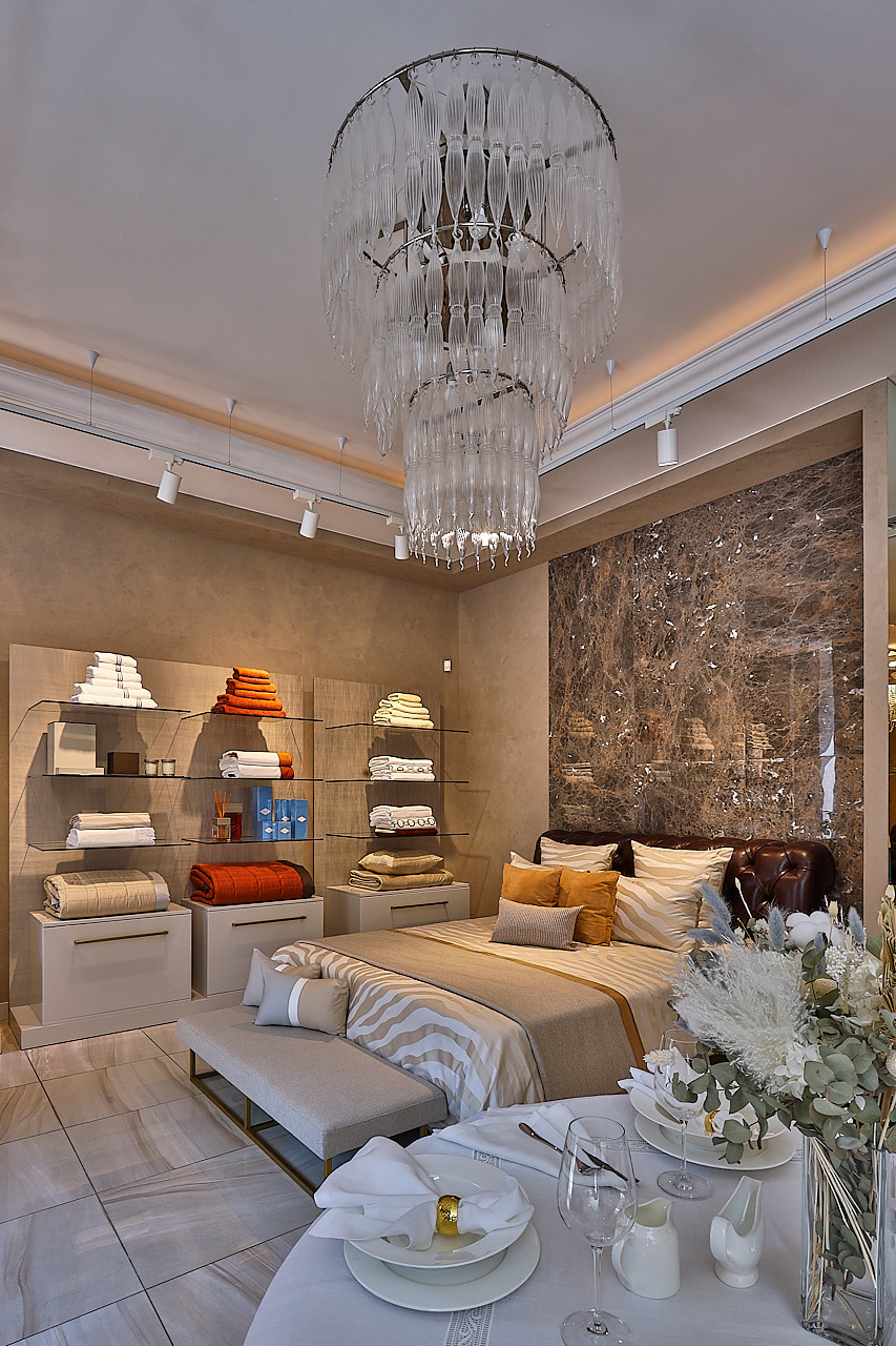 FRETTE — Бутик итальянского бренда текстиля и товаров для дома. Photographer — Maks Kudashkin