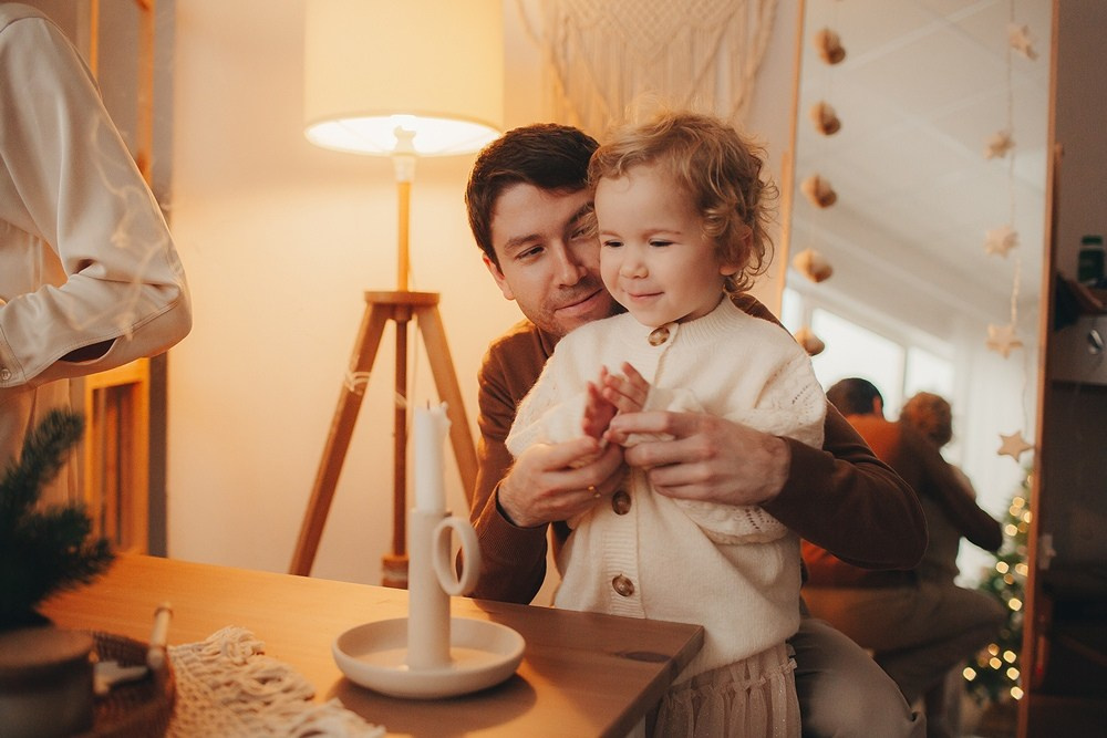 Новогодняя съёмка всей семьёй. Фотограф Евгения Мальцева, Архангельск