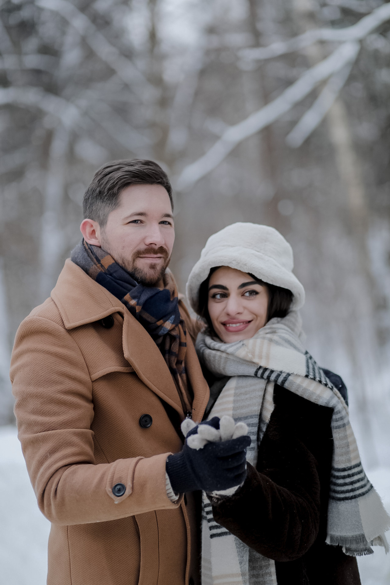 Winter story. Свадебный фотограф в Москве и в Санкт-Петербурге