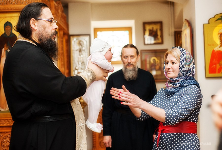 Крещение. Семейный и детский фотограф в Москве Ксения Алпатова