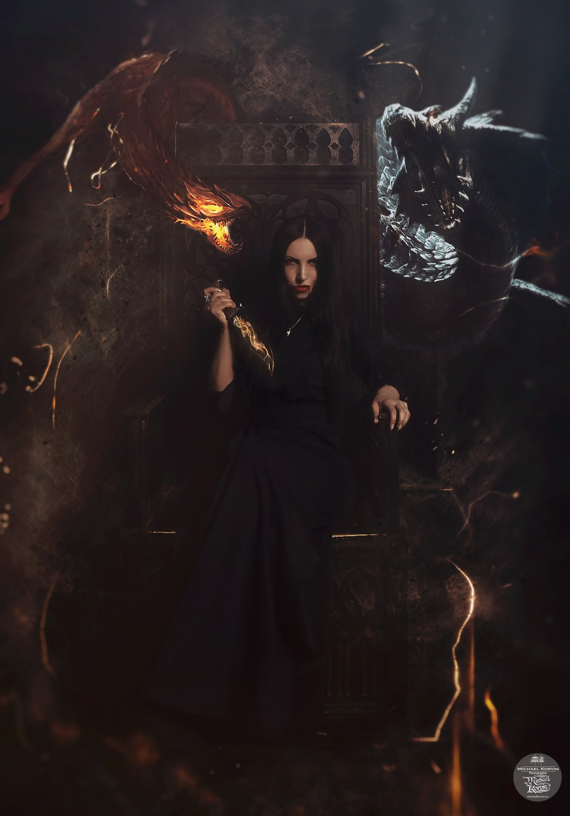 Художественная ретушь. Свадебный фотограф Орехово-Зуево Москва Майкл Корвин