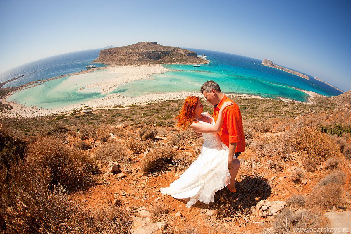 Надежда и Максим в Греции. Свадебный фотограф в Москве Екатерина Огарская