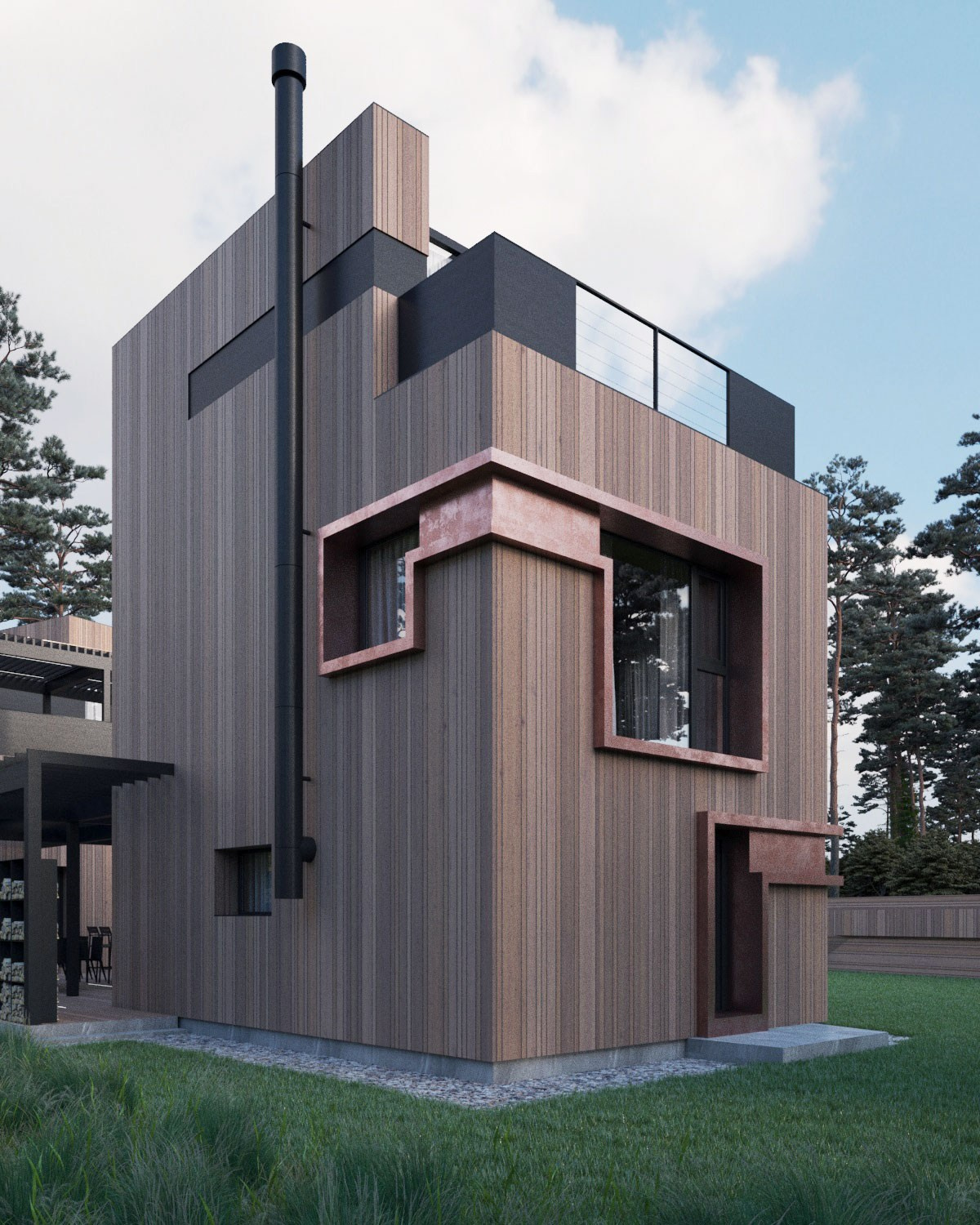 PineHouse. SAAS Селиванов Алексей Архитектурная Студия