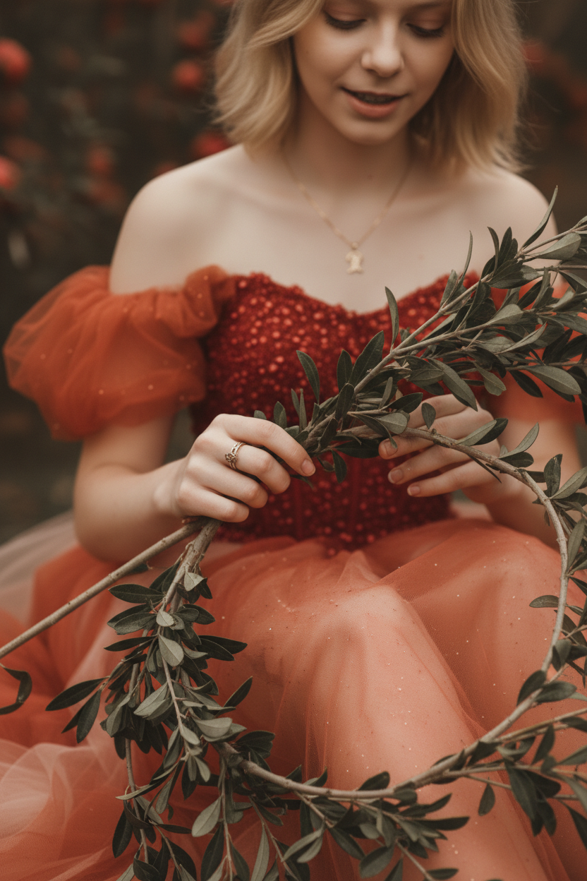 В гранатовом саду. Шаблоны и дизайны выпускных альбомов и фотокниг