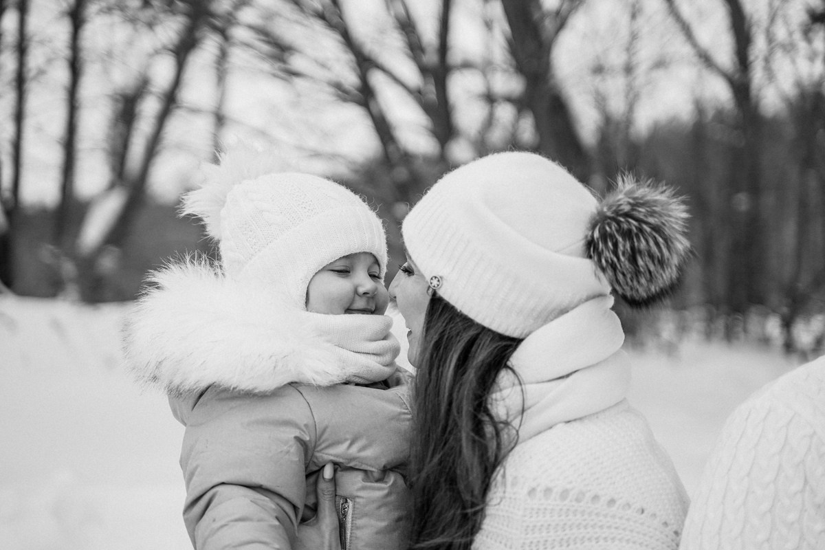 Зимняя фотосессия в лесу. Фотограф в Самаре Екатерина Кроз