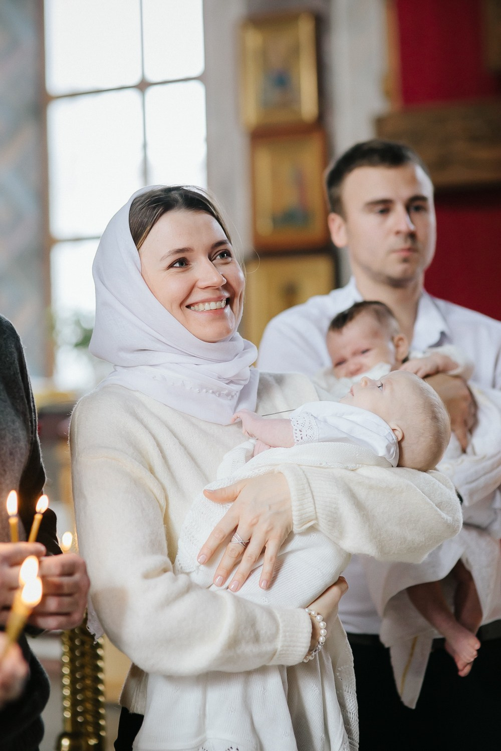 Крещение близняшек. Фотограф на венчание, крещение