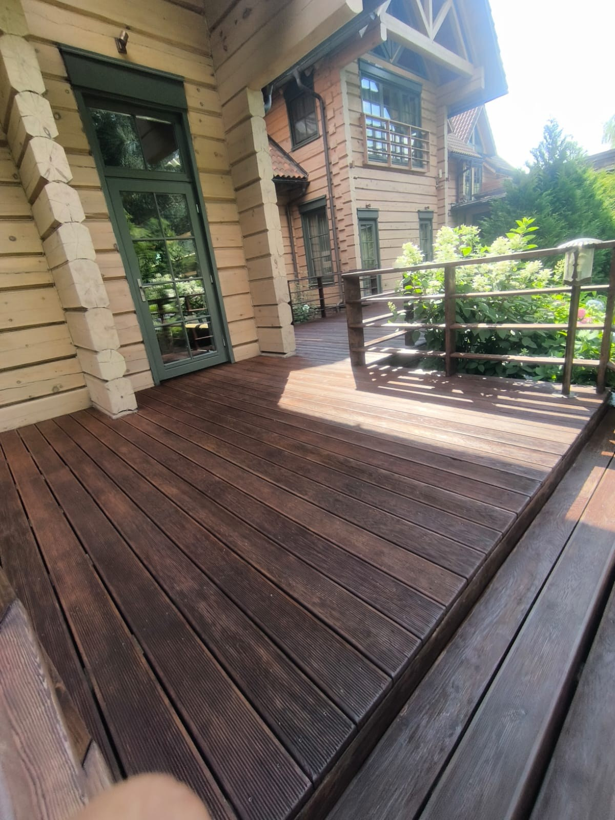 Объект МД-013 КП Графские пруды (полный ремонт террасы). Строительная компания «Милый дом» МД. Москва и Московская область