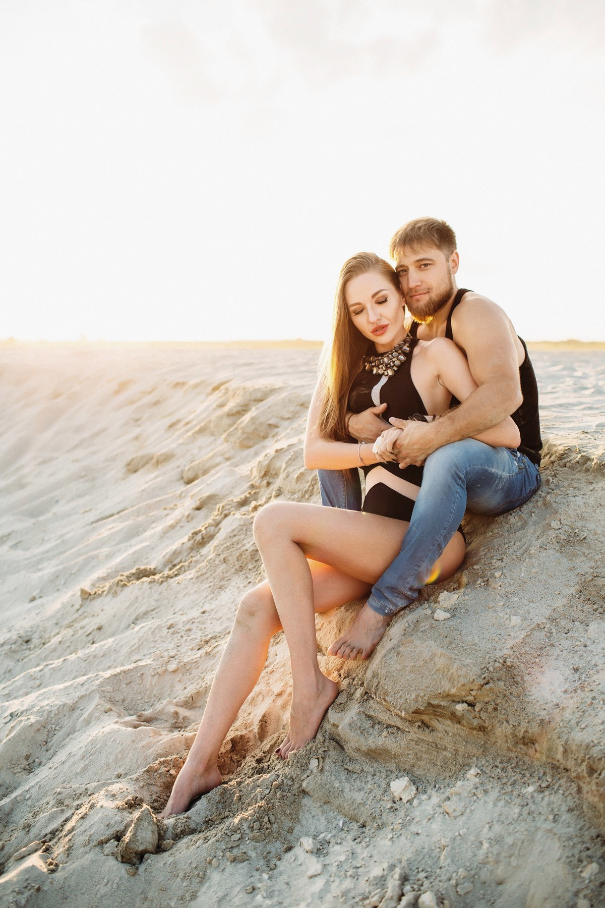 Андрей и Женя, песочная прогулка. Фотограф Татьяна Мамонтова