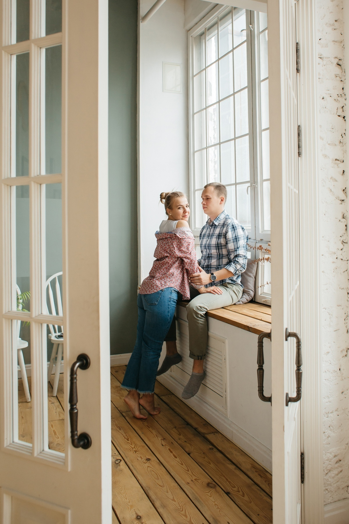 Аня и Валера, маленькая семейная фотосессия. Фотограф Татьяна Мамонтова