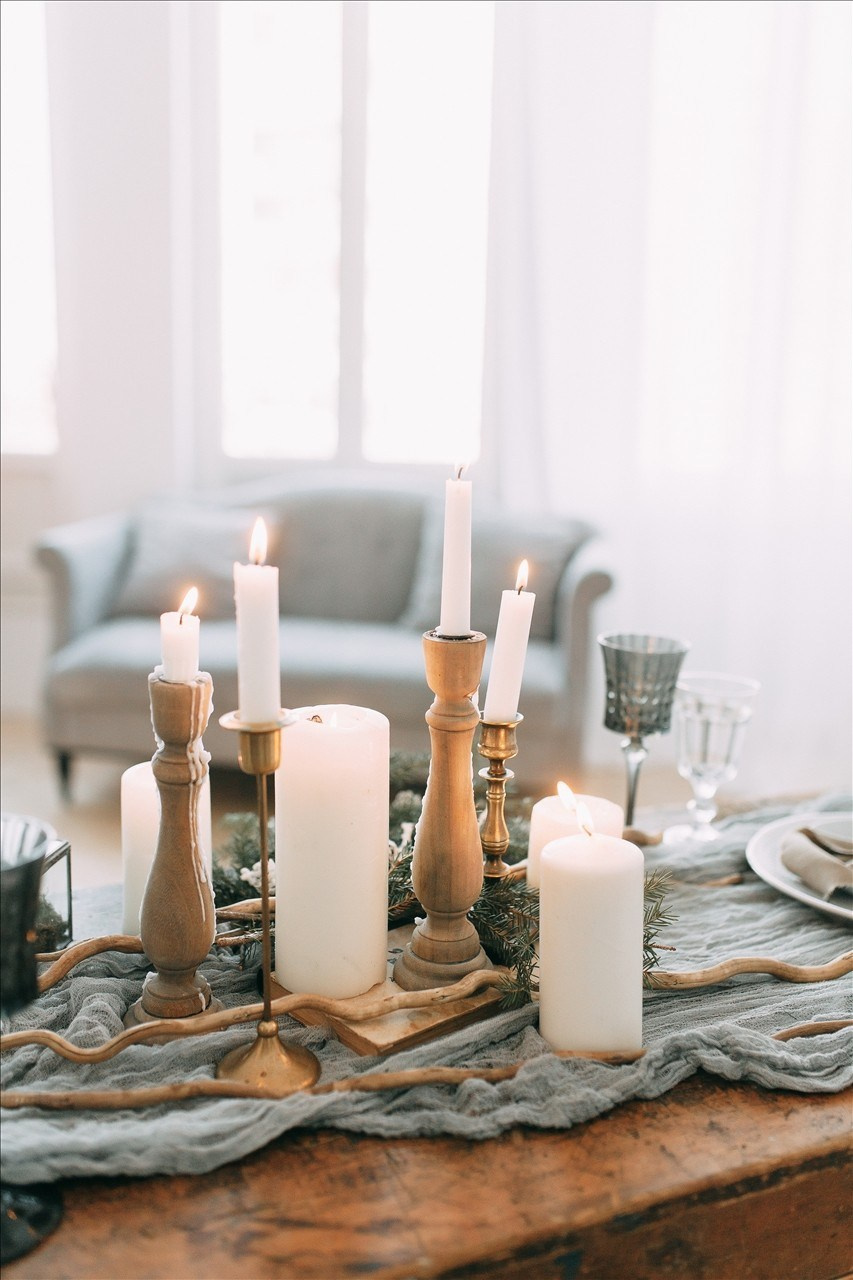 Стильная зимняя свадьба