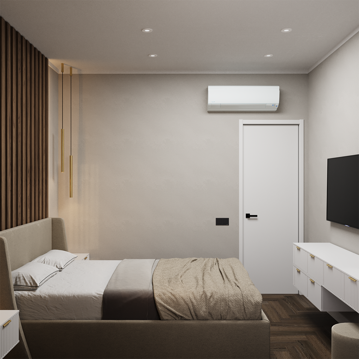 Интерьер для сдачи в аренду: прочные материалы, нейтральная палитра и продуманная функциональность. Мастерская Добрых Интерьеров Александра и Аллы Добряк