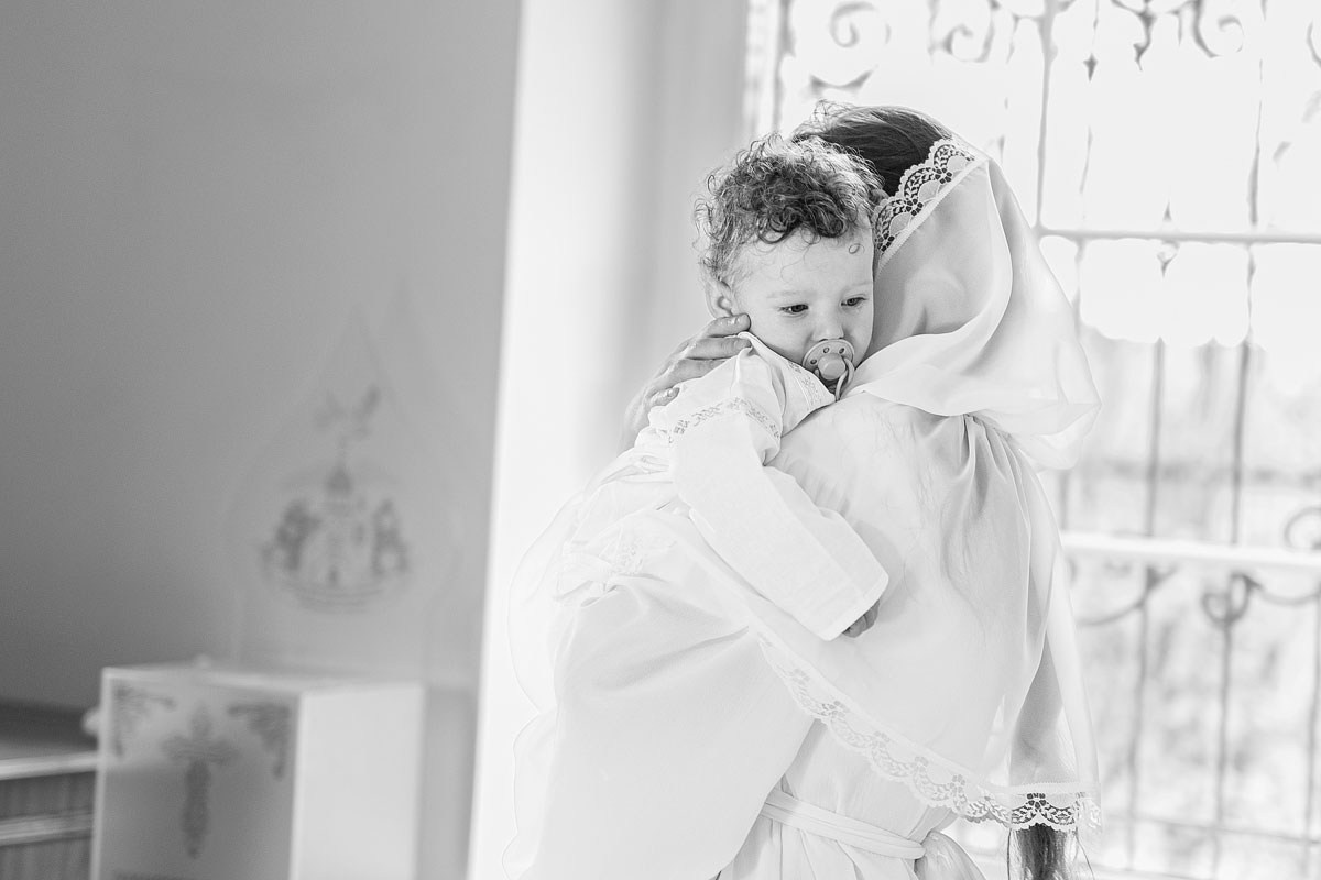 — Таинство Крещения (Чёрно-белый). Детский и семейный фотограф Домодедово