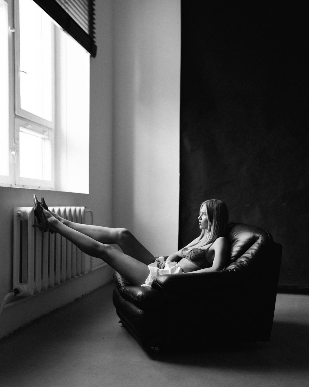 Модельные тесты Даши | Женское портфолио в Москве