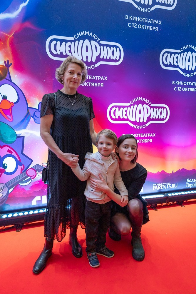 Репортаж с премьеры мультфильма «Смешарики снимают кино» в кинотеатре "Художественный"