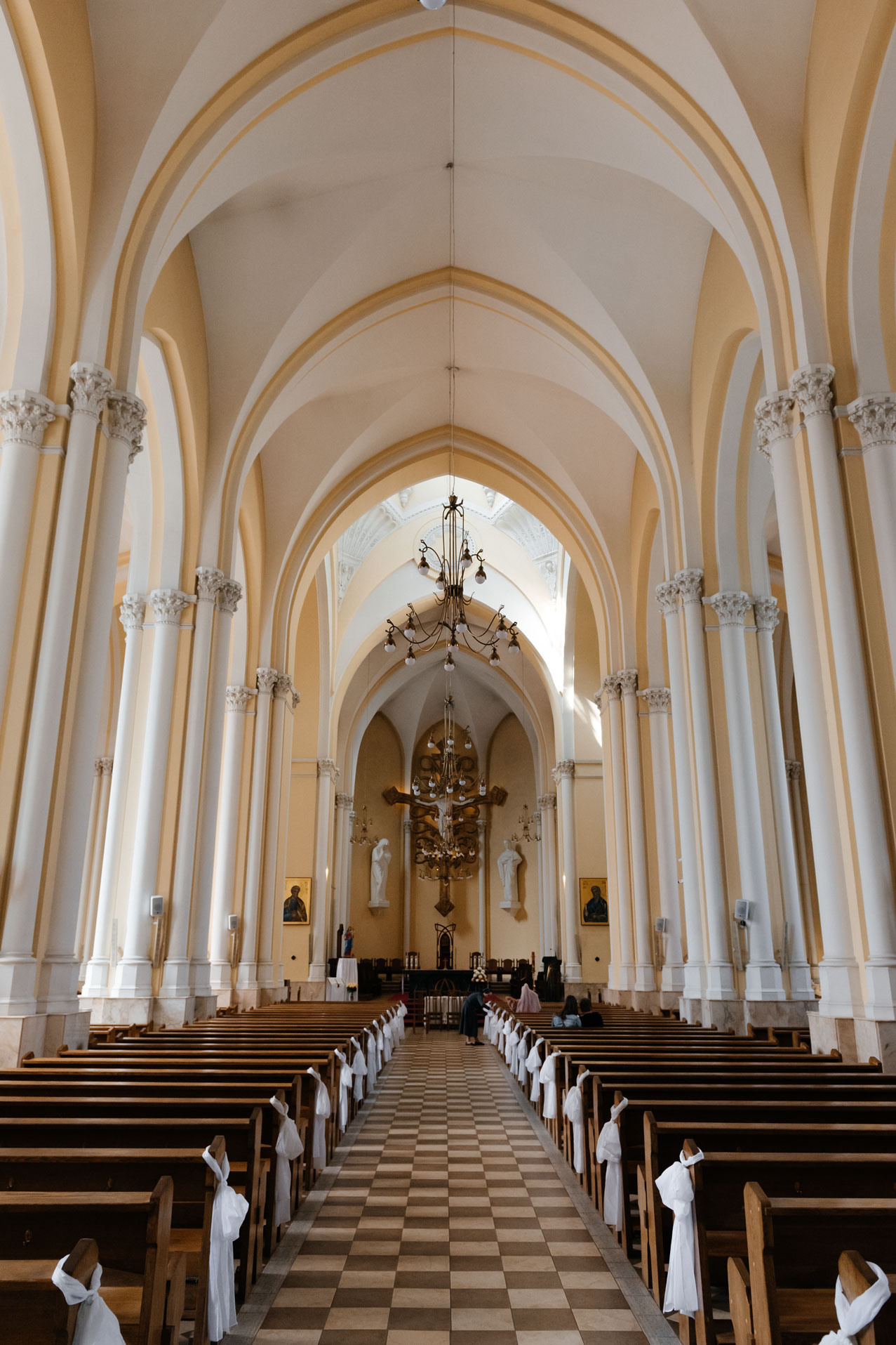 Wedding in the Catholic Cathedral. Свадебный и репортажный фотограф