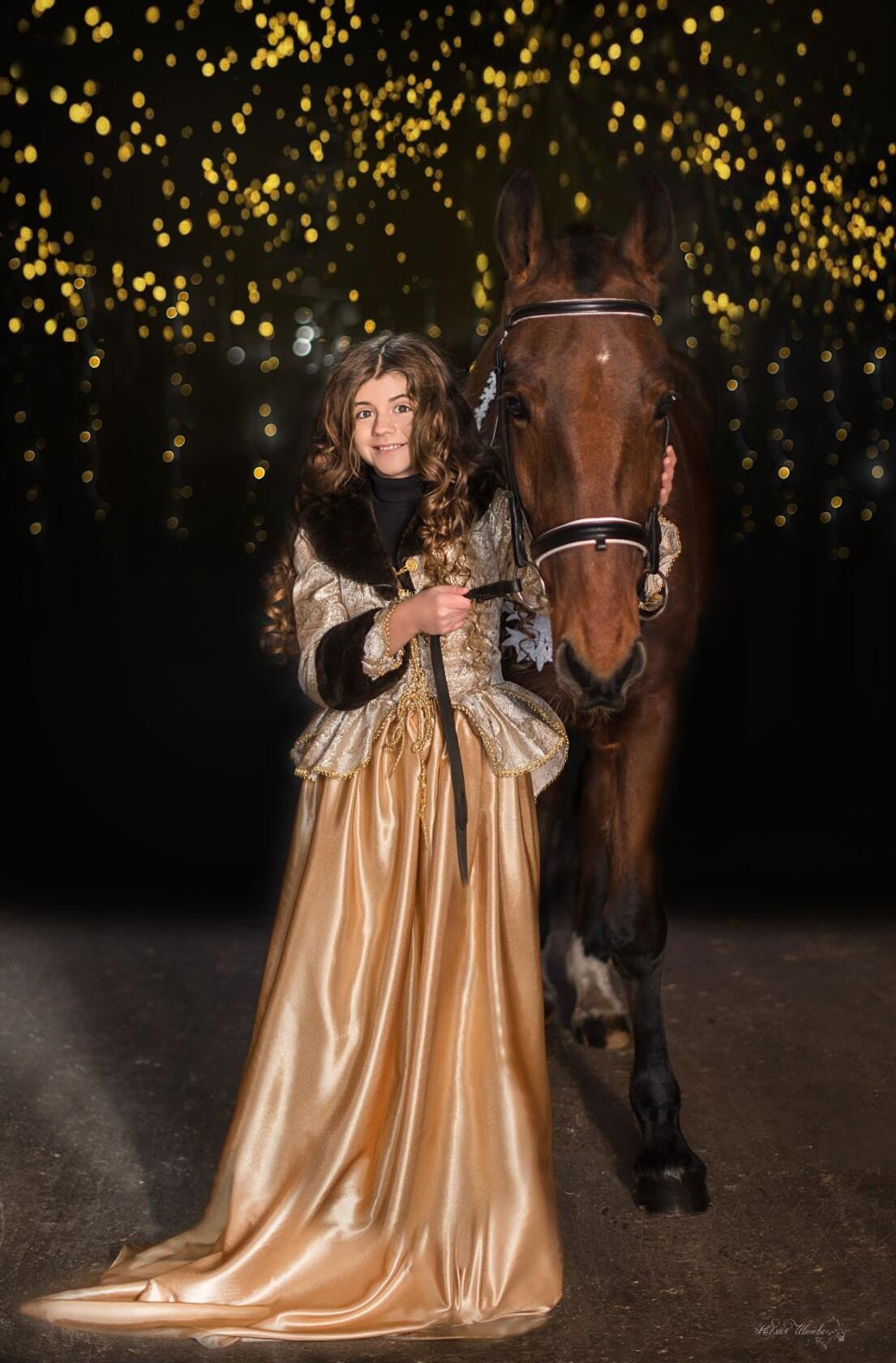 Мария и Финист. Конный фотограф в Саратове Юлия Иванова