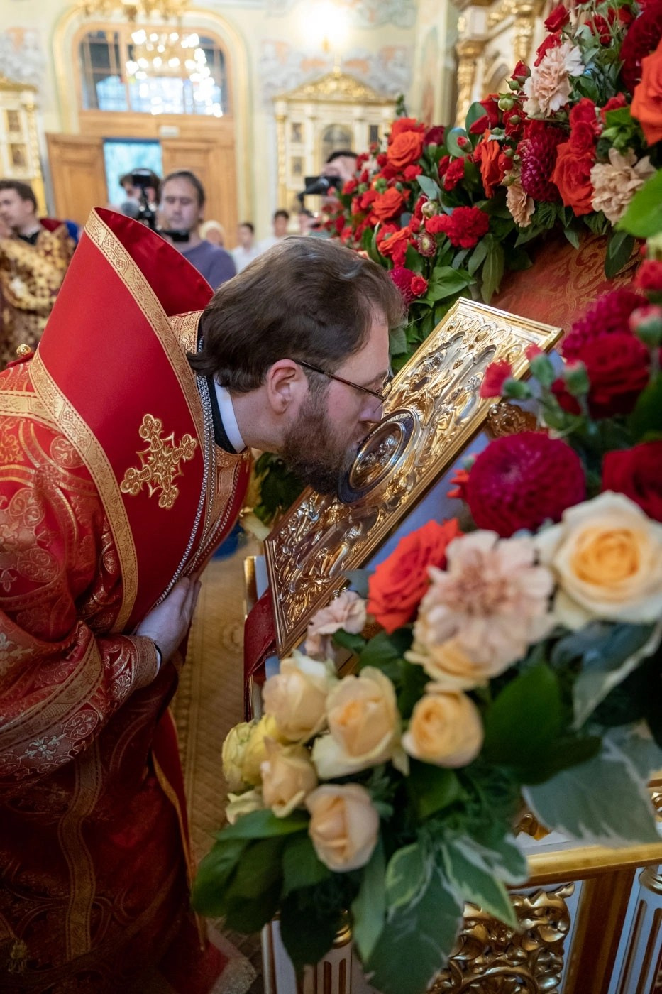 В КАНУН СОБОРА САРАТОВСКИХ СВЯТЫХ СОВЕРШЕНО СОБОРНОЕ АРХИЕРЕЙСКОЕ БОГОСЛУЖЕНИЕ. Саратовское Северо-Западное благочиние