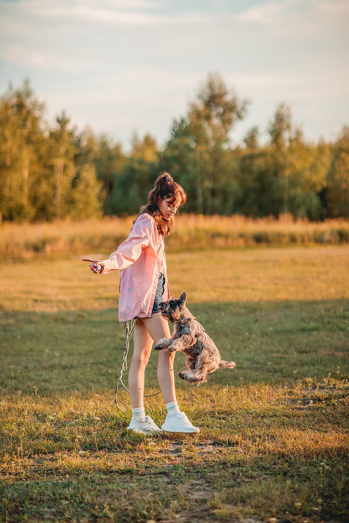 Оля и Ася. Семейный фотограф анималист Мария Крючкова