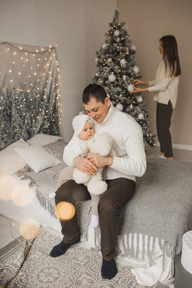 Первый Новый год Миры. Свадебный и семейный фотограф в Белгороде Евгения Курочкина