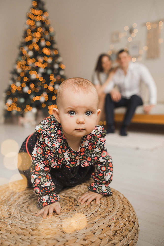 Первый Новый год Миры. Свадебный и семейный фотограф в Белгороде Евгения Курочкина
