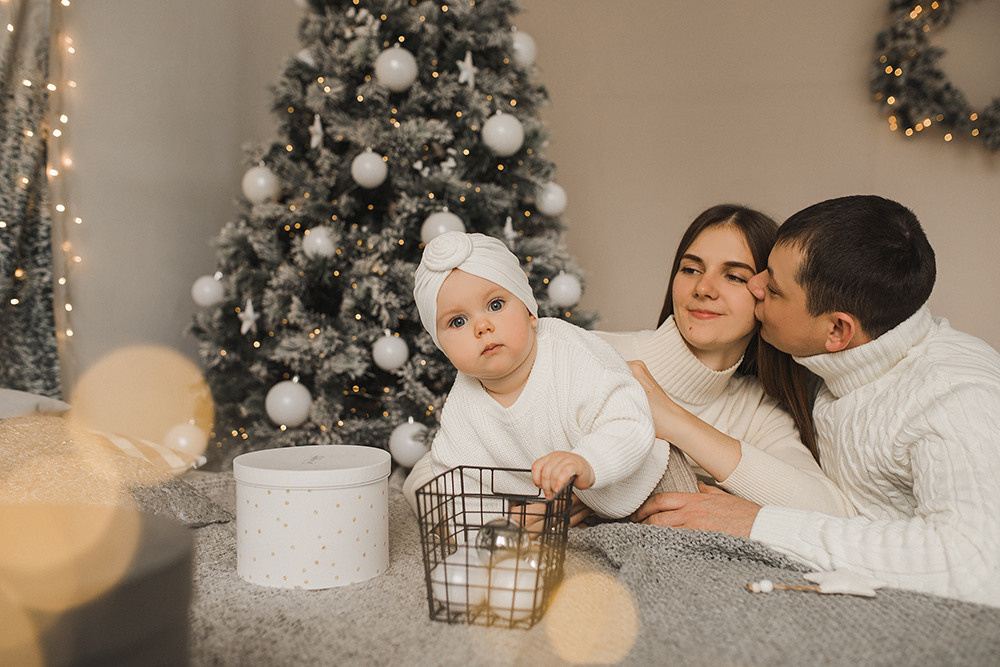 Первый Новый год Миры. Свадебный и семейный фотограф в Белгороде Евгения Курочкина