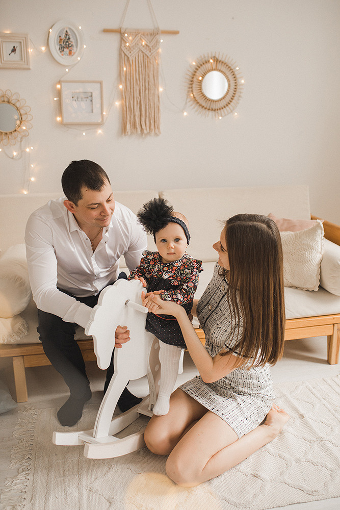Первый Новый год Миры. Свадебный и семейный фотограф в Белгороде Евгения Курочкина