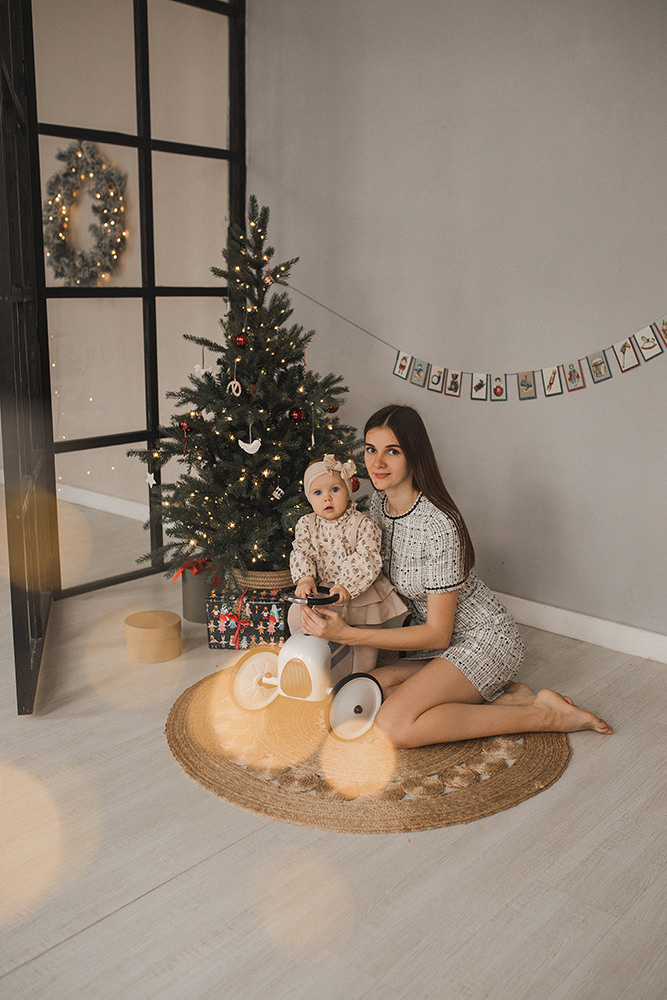 Первый Новый год Миры. Свадебный и семейный фотограф в Белгороде Евгения Курочкина