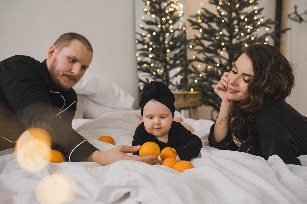 Первый Новый год Теюшки. Свадебный и семейный фотограф в Белгороде Евгения Курочкина