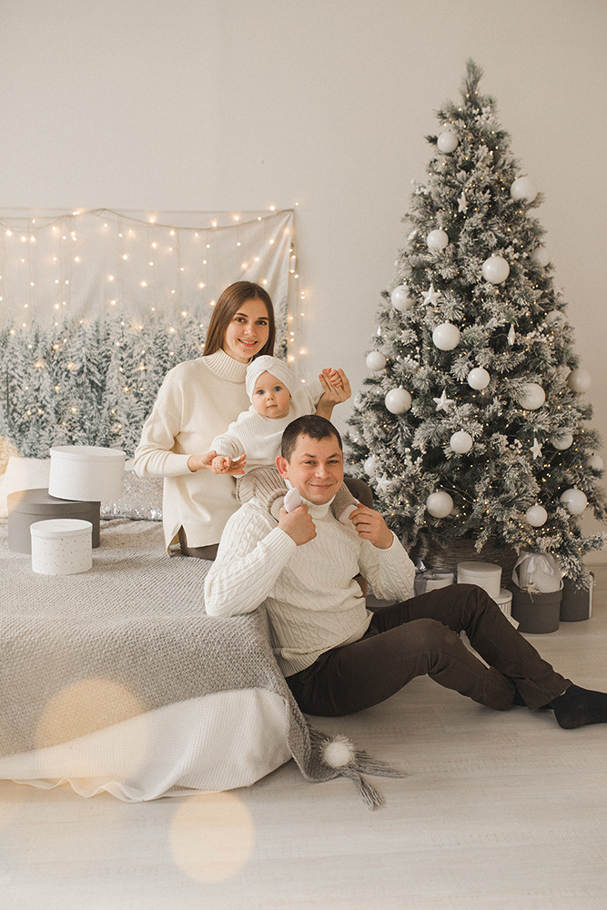 Первый Новый год Миры. Свадебный и семейный фотограф в Белгороде Евгения Курочкина